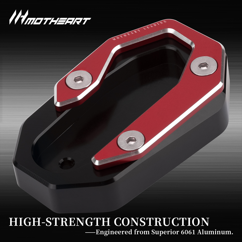 Tech Accessories Stand - オートバイキックスタンドフットプレート TMAX 560 テックマックス/530/530SX/530DX オートバイサイドスタンドパッド安定サポートアクセサリー