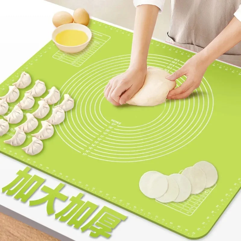 Hi Tech Kitchen Accessories - シリコーンベーキングマットピザ生地メーカーペストリーキッチンガジェット調理ツール調理器具耐熱皿混練アクセサリーロット