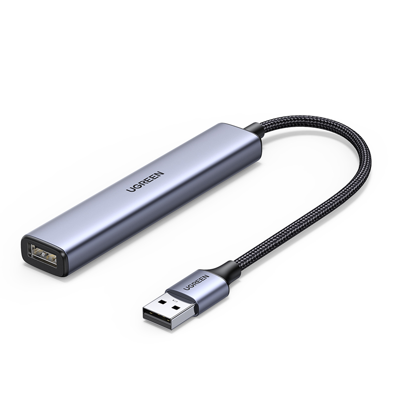Type C Multiport Adapter - UGREEN USBハブ、4つのUSB2.0ポート、1つのType-C充電ポート搭載の多機能アダプター