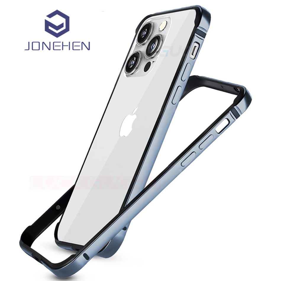Tech Accessories Iphone - 軽量アルミバンパーケース iPhone 14 13 11 15