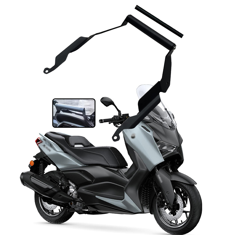 Tech Accessories Stand - オートバイアクセサリー電話ホルダースタンド GPS ナビゲーションプレートブラケットヤマハ XMAX350 X-MAX 350