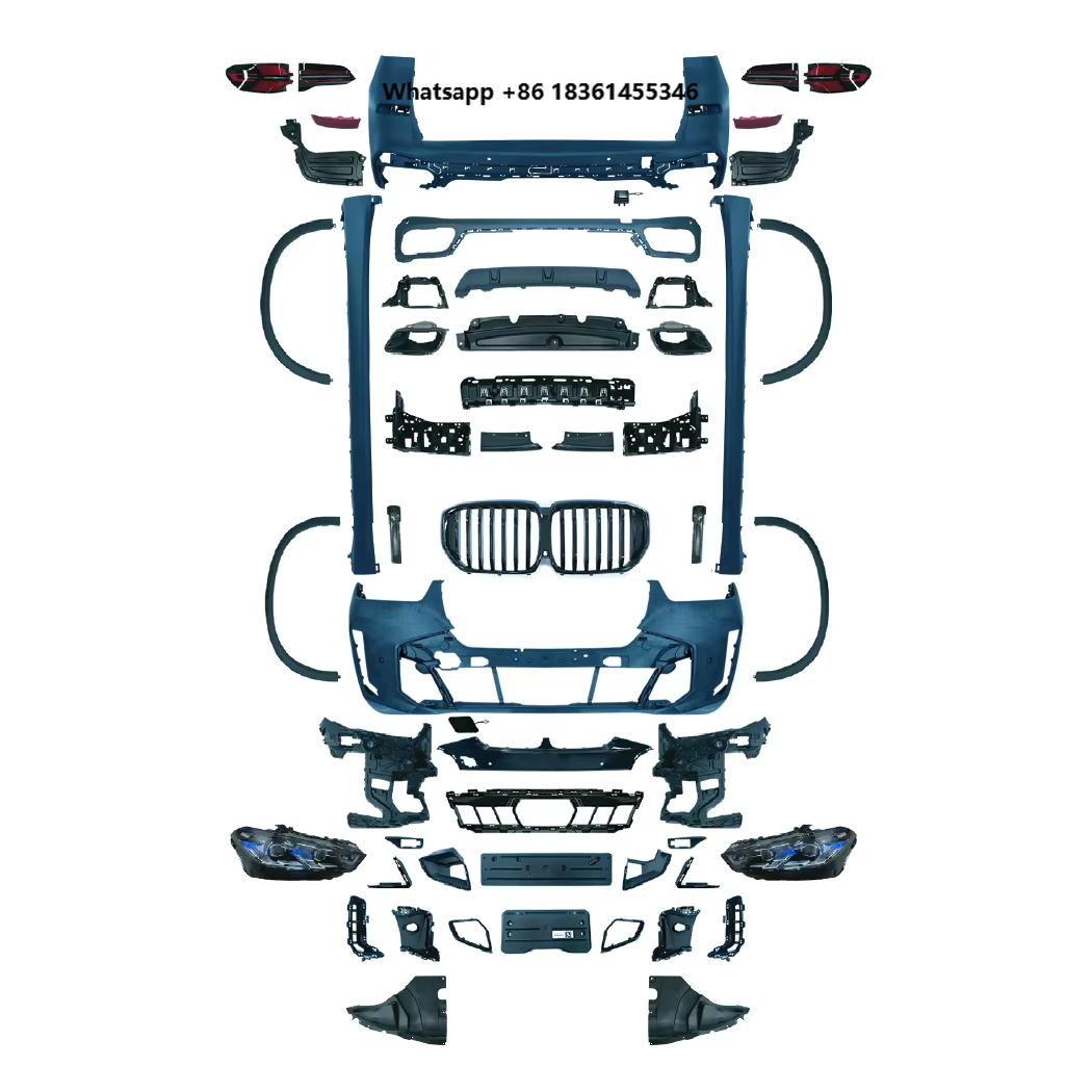 M Tech Auto Accessories - X5 G05 2019-2022用オートボディキット卸売価格アクセサリー、X5 2023+ M-techバンパーフルボディキットへの新規アップグレード