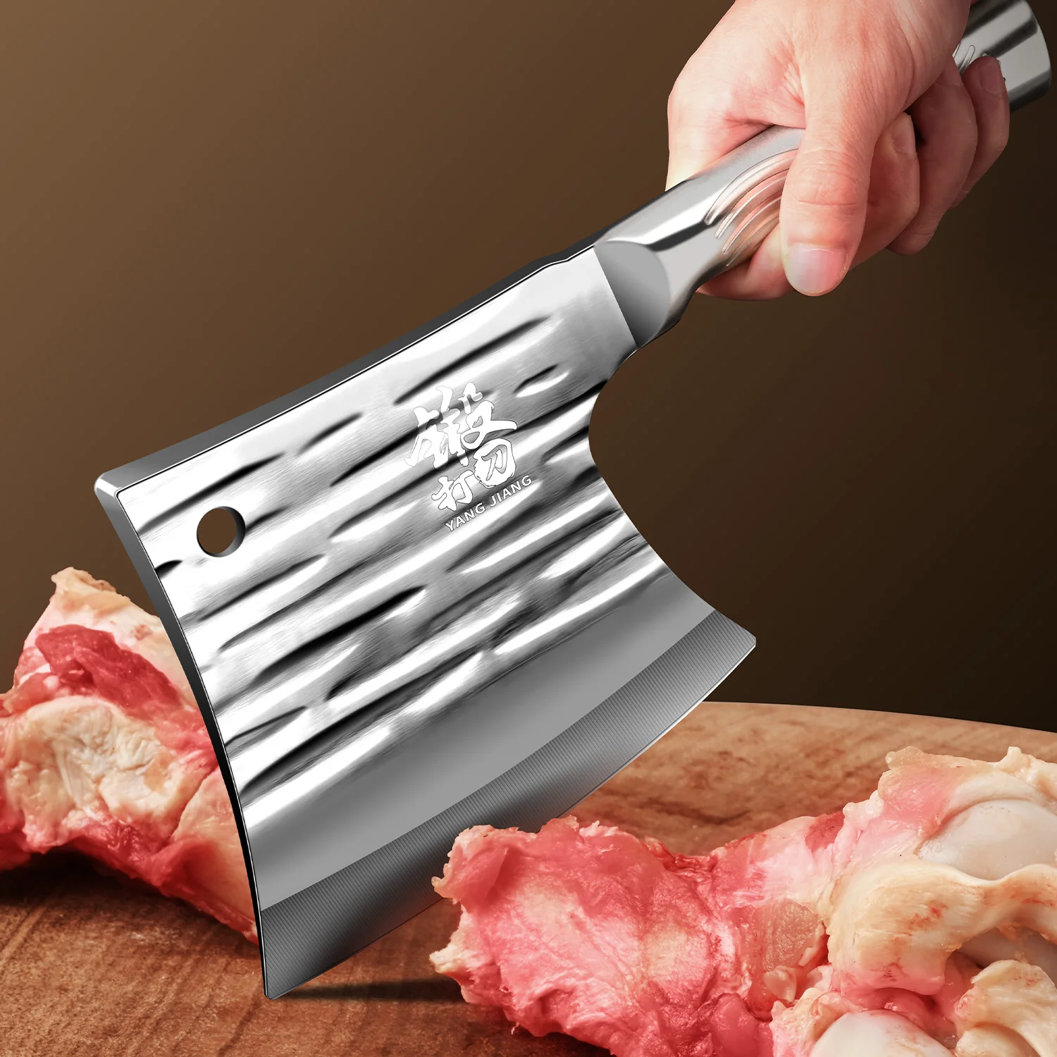 High Tech Kitchen Accessories - ステンレス鋼の家庭用骨カッター、特殊な斧ナイフ、厚く、多機能、鋭い包丁、高品質