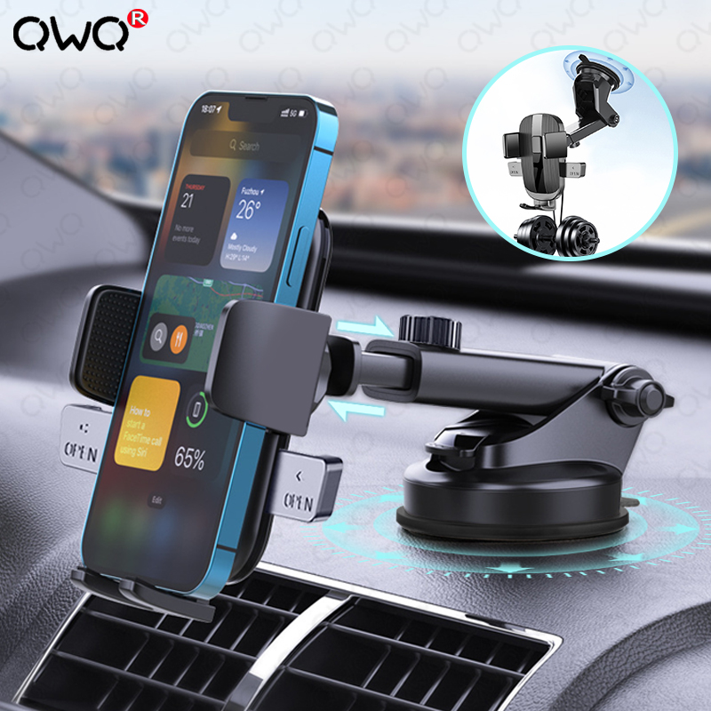 Tech Accessories Iphone - 吸盤付きの調整可能な車の電話ホルダー,GPSマウント,iPhone 15, 13, 12, 14 16