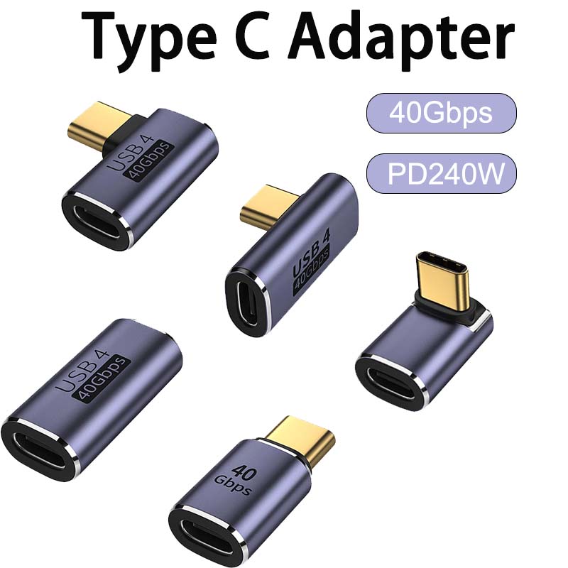 Type C Multiport Adapter - 240W OTG延長USB C - Type C高速充電データコンバーター