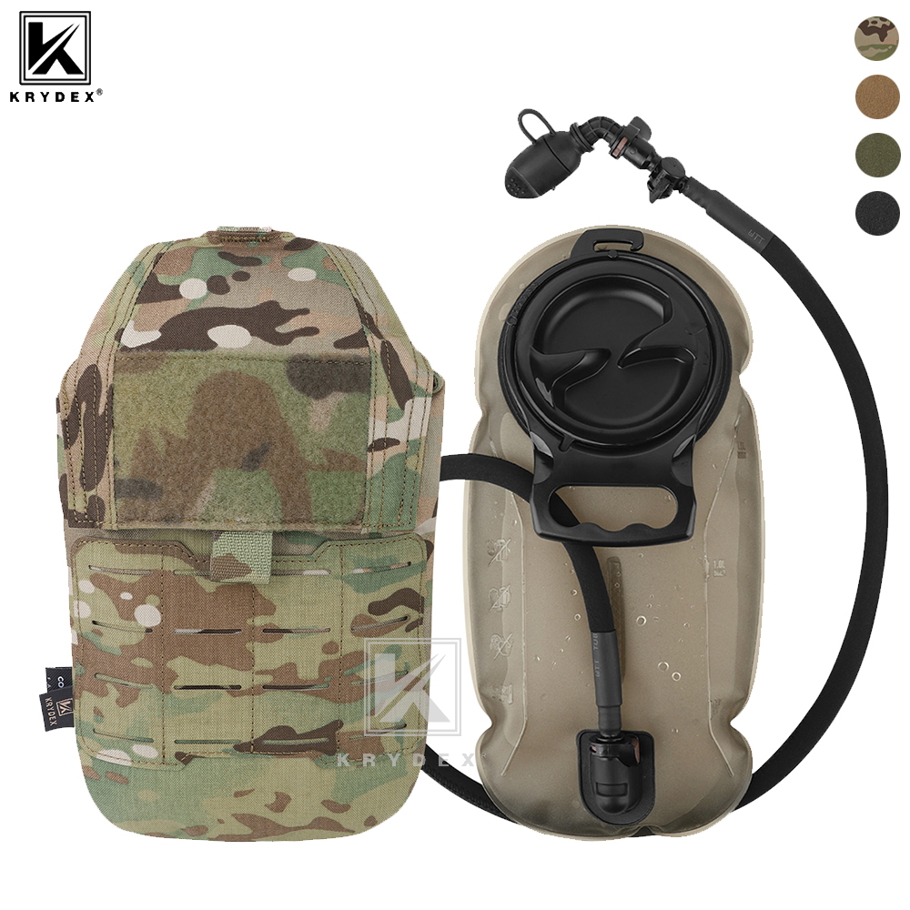Tech Accessories Pouch - KRYDEX タクティカル 1.5L 50オンス ハイドレーションブラダーポーチ ロープロファイル