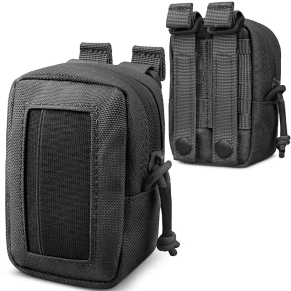 Tech Accessories Pouch - 使い捨てグローブポーチ MOLLE ナイロンタクティカルポーチ デューティーベルト EMT 医療用手袋収納バッグ