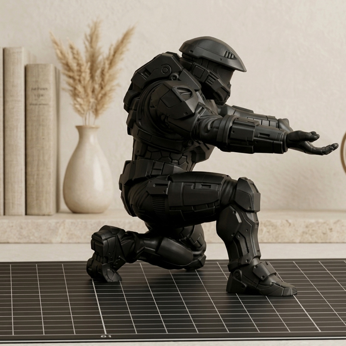 3Dプリントペンホルダー、クールなテクノロジー兵士ペンスタン - Tech Accessories Stand のレビューと価格