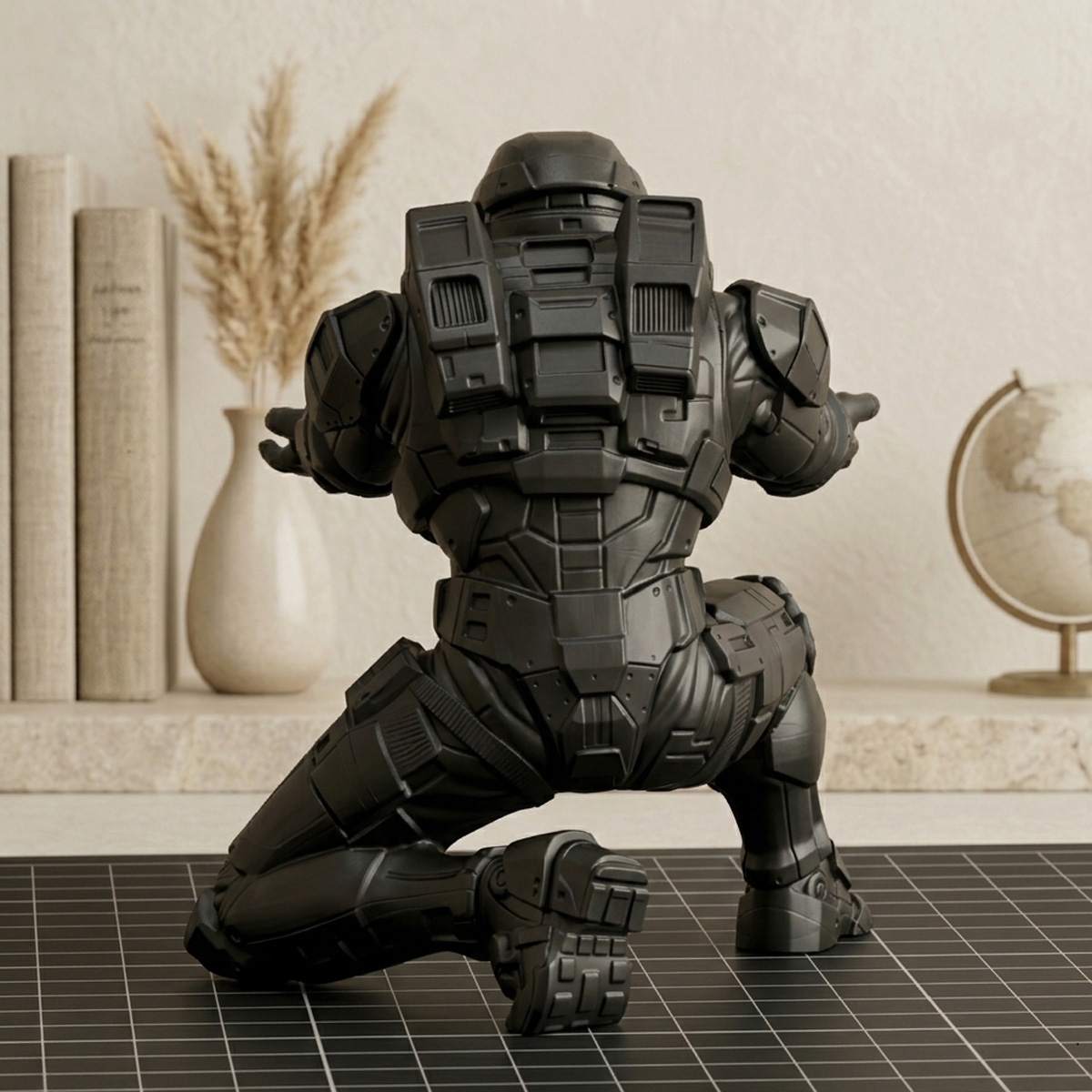 3Dプリントペンホルダー、クールなテクノロジー兵士ペンスタン - Tech Accessories Stand のレビューと価格