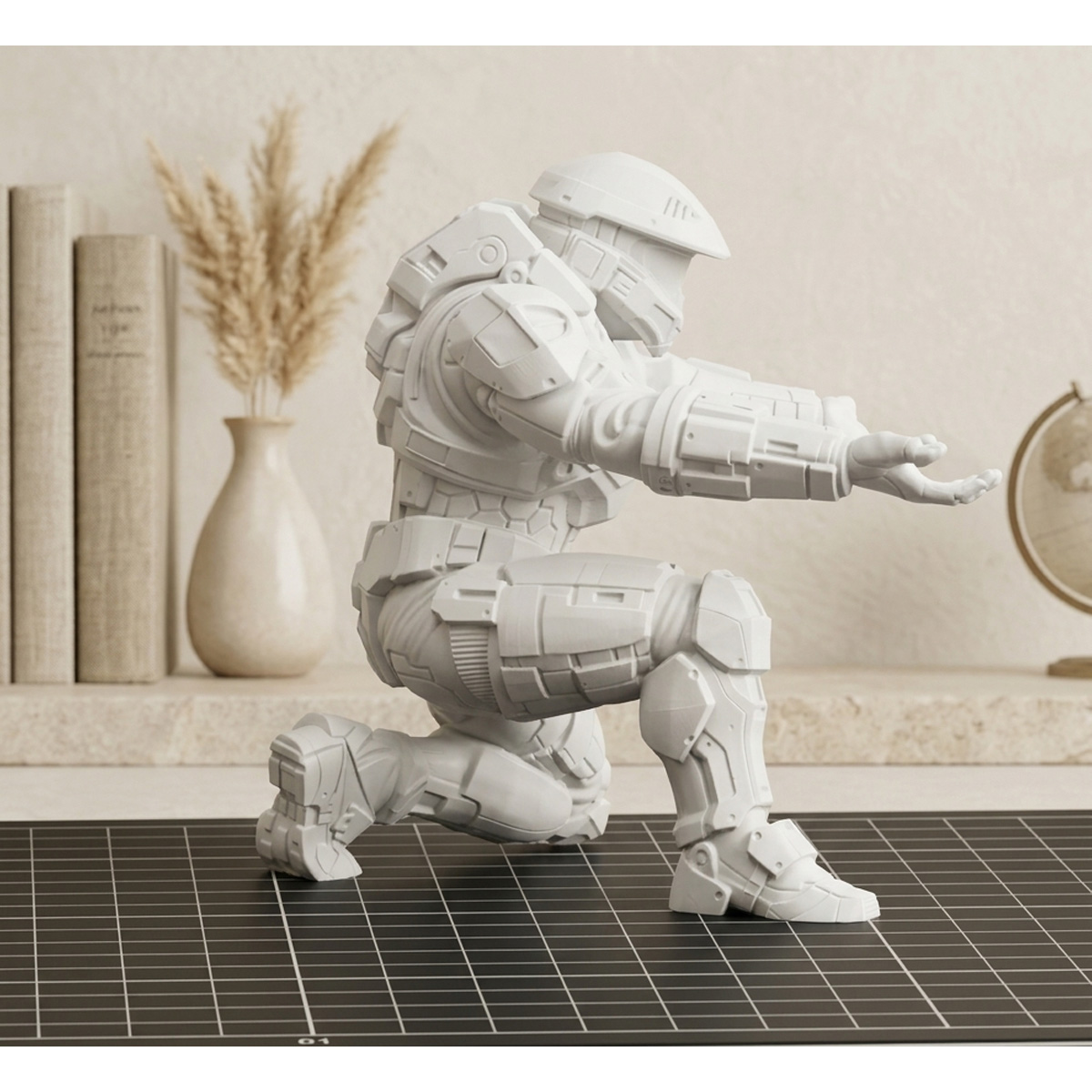 3Dプリントペンホルダー、クールなテクノロジー兵士ペンスタン - Tech Accessories Stand のレビューと価格