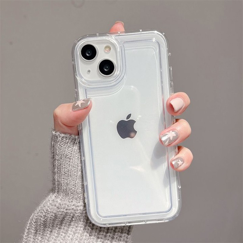 耐衝撃透明スマホケース iPhone 17 16 15 14 - Tech Accessories Iphone のレビューと価格