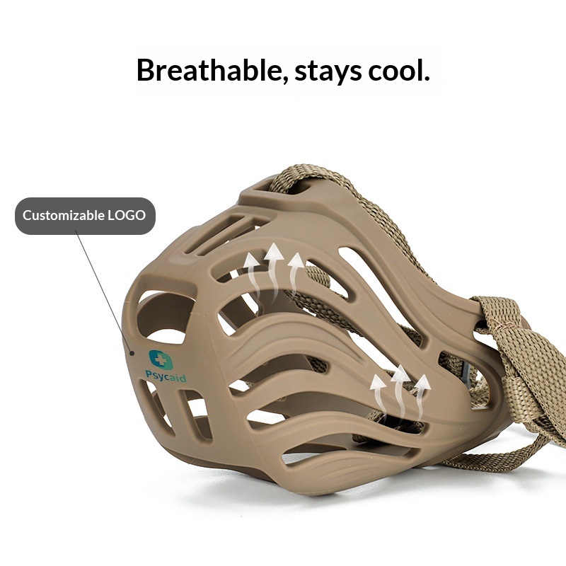 犬の口輪 吠え防止、噛みつき防止、食べ物を食べさせない犬用マ - Tech Dog Accessories のレビューと価格