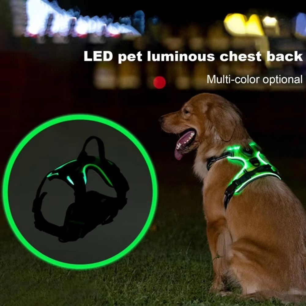 耐久性のあるLEDライトアップ犬用ハーネス、調節可能な点滅発 - Tech Dog Accessories のレビューと価格