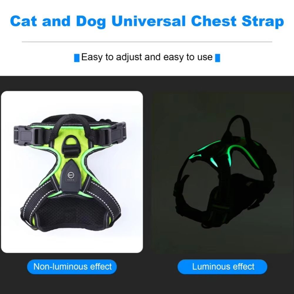 耐久性のあるLEDライトアップ犬用ハーネス、調節可能な点滅発 - Tech Dog Accessories のレビューと価格