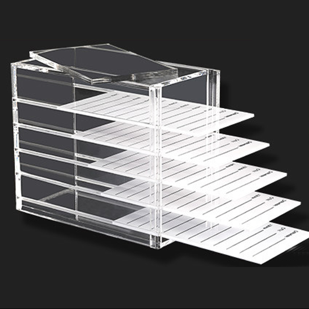 つけまつげエクステンション収納ボックス 5 層アクリルパレッ - Tech Accessories Stand のレビューと価格