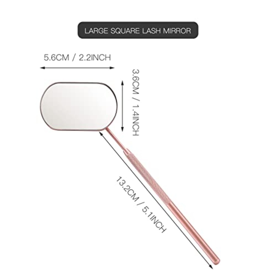 ラッシュミラー、2.2インチステンレススチール製メイクアップ - Tech Accessories Must Have のレビューと価格