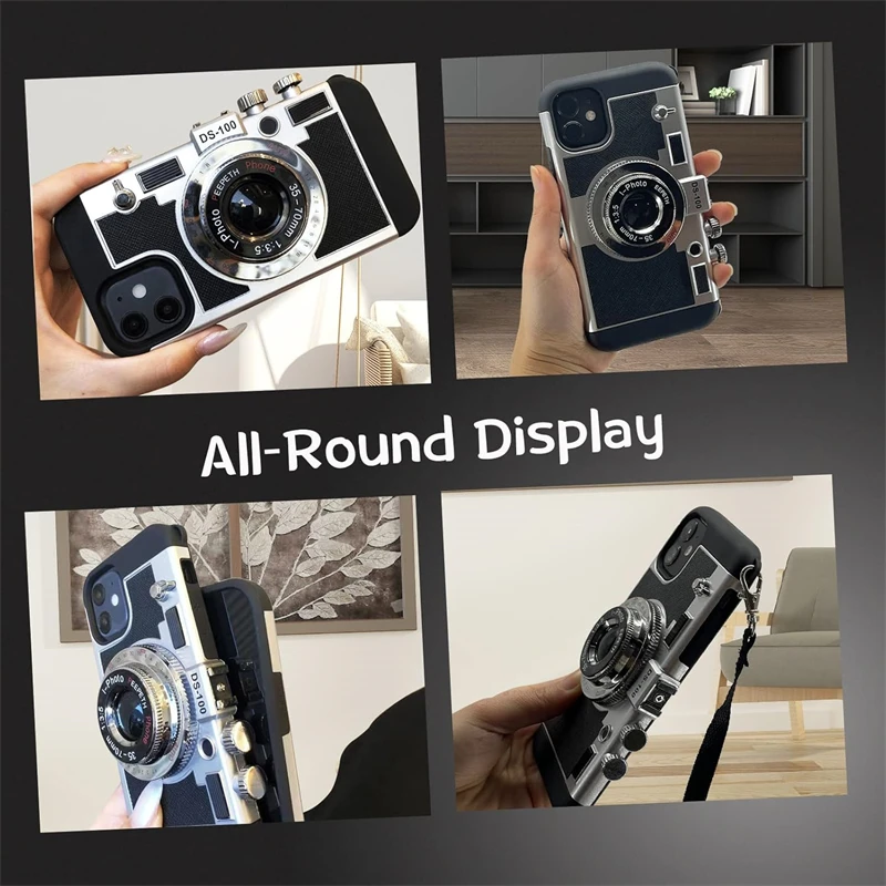 エミリー・イン・パリ 3D レトロカメラデザインケース IP - Tech Accessories Iphone のレビューと価格