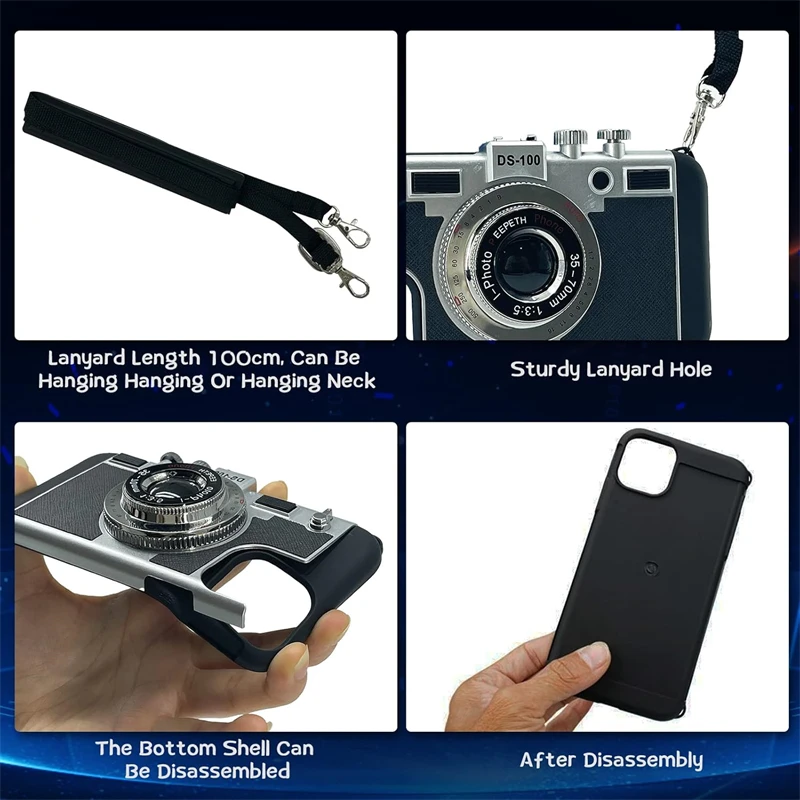 エミリー・イン・パリ 3D レトロカメラデザインケース IP - Tech Accessories Iphone のレビューと価格