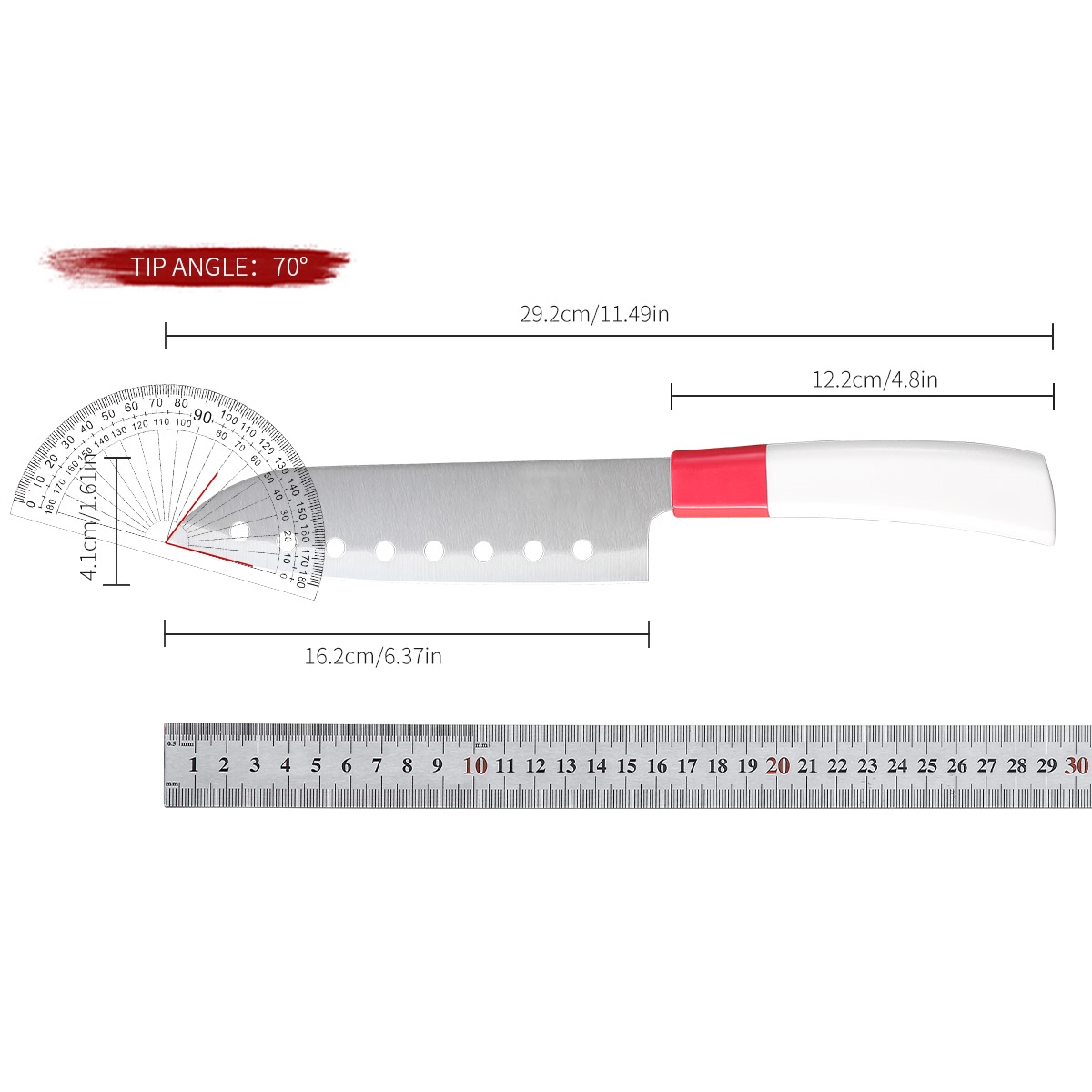 ステンレス鋼のキッチンナイフ肉切り包丁日本製シェフナイフ肉魚 - High Tech Kitchen Accessories のレビューと価格