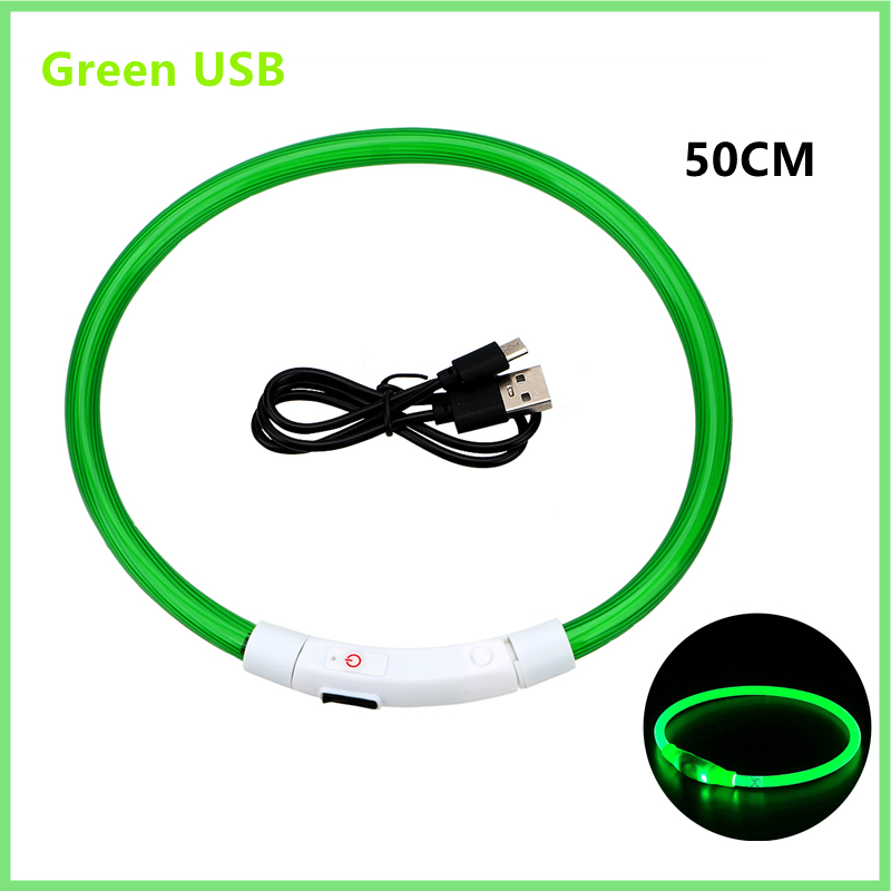USB 充電式発光首輪調節可能な LED 光る犬用首輪大型小 - Tech Dog Accessories のレビューと価格