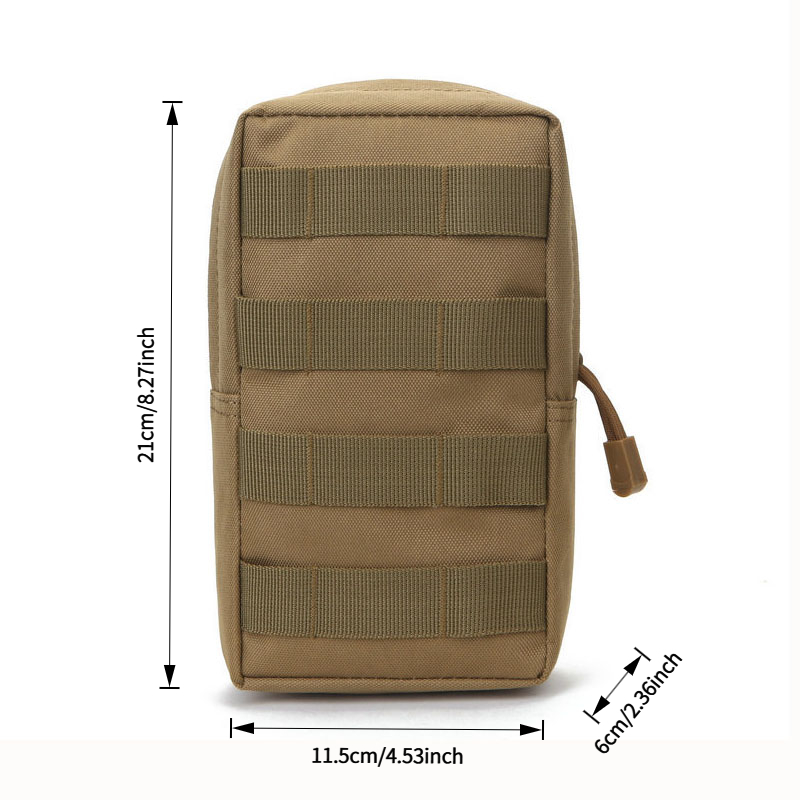 屋外戦術用モールポーチ防水ナイロン多目的小型戦術パックユニバ - Tech Accessories Pouch のレビューと価格