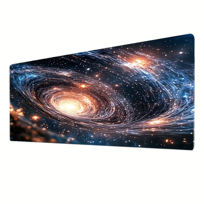 宇宙銀河アイアンアートマウスパッド星空ゲーミングデスクマット - We Tech Galaxy Accessories のレビューと価格