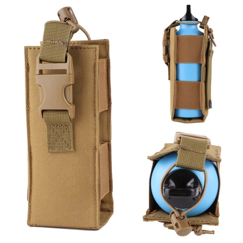 新しい戦術的なウォーターボトルバッグモールナイロンケトルカバ - Tech Accessories Pouch のレビューと価格
