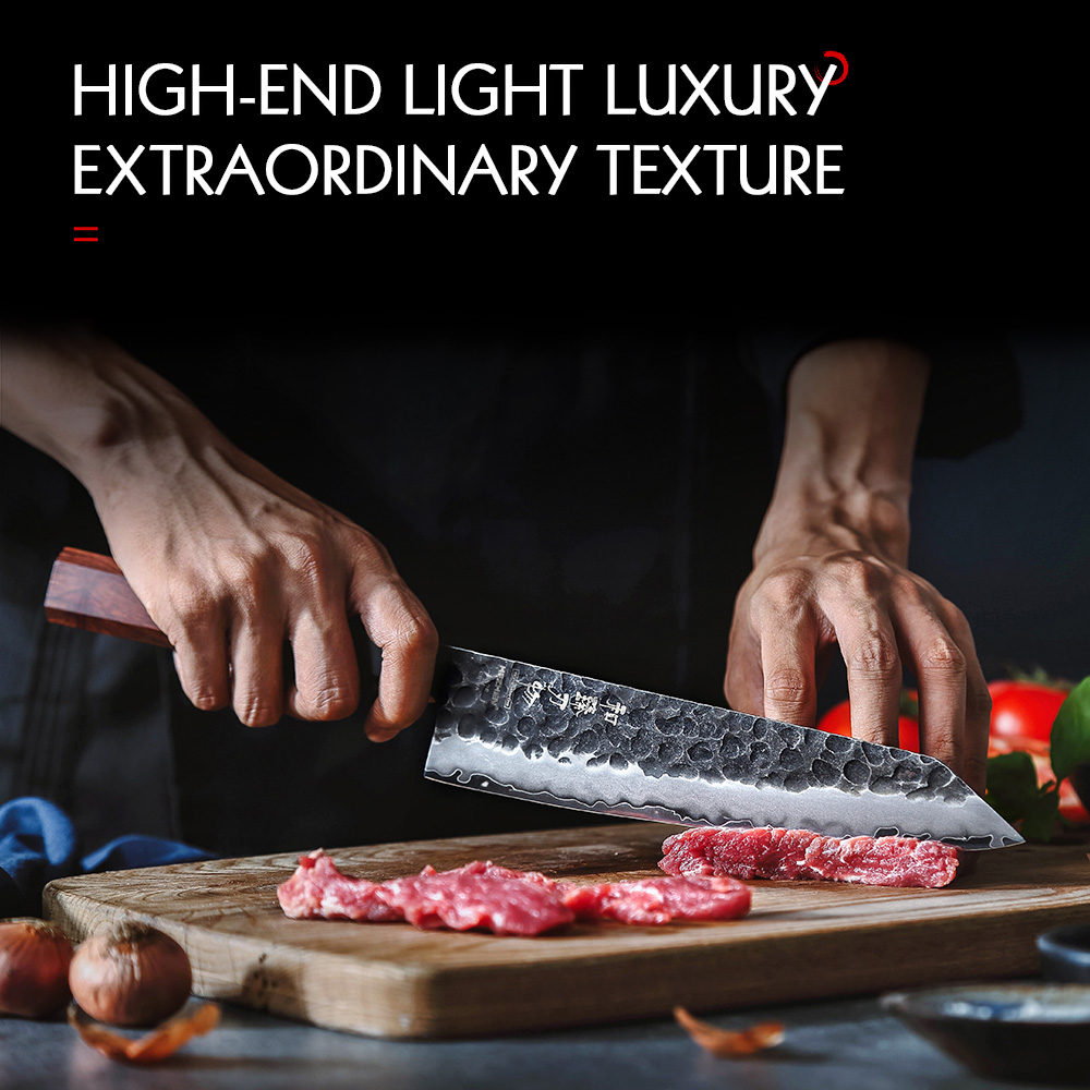 HEZHEN 8.3 インチシェフナイフ 3 層複合鋼高品質 - High Tech Kitchen Accessories のレビューと価格