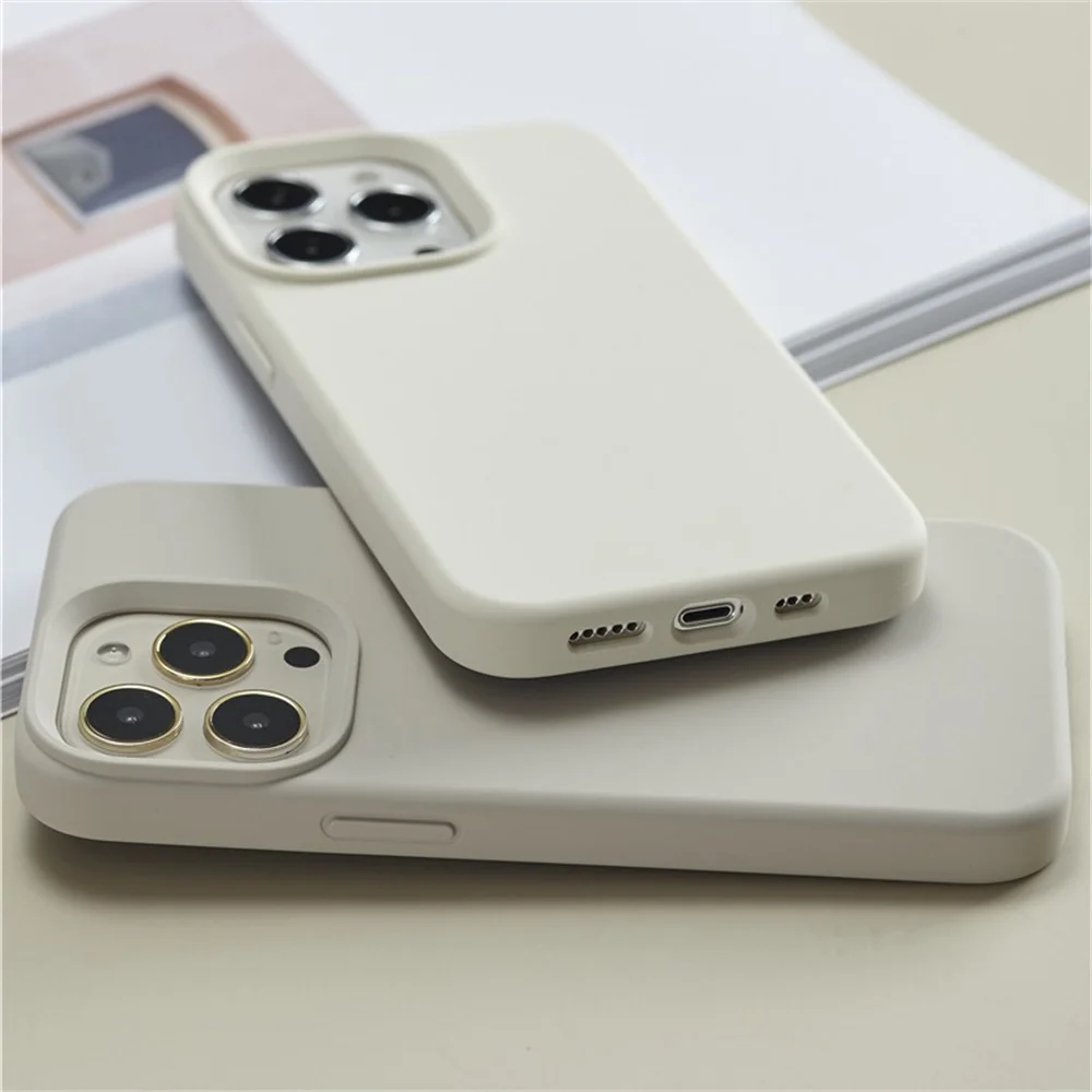 IPhone用液体シリコンケース,デラックスソフトフォンアク - Tech Accessories Iphone のレビューと価格