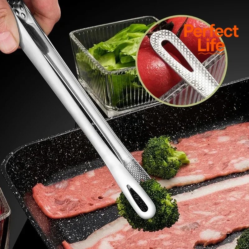 1/2 個ステンレス鋼バーベキューグリルトング肉調理ピンセッ - Hi Tech Kitchen Accessories のレビューと価格