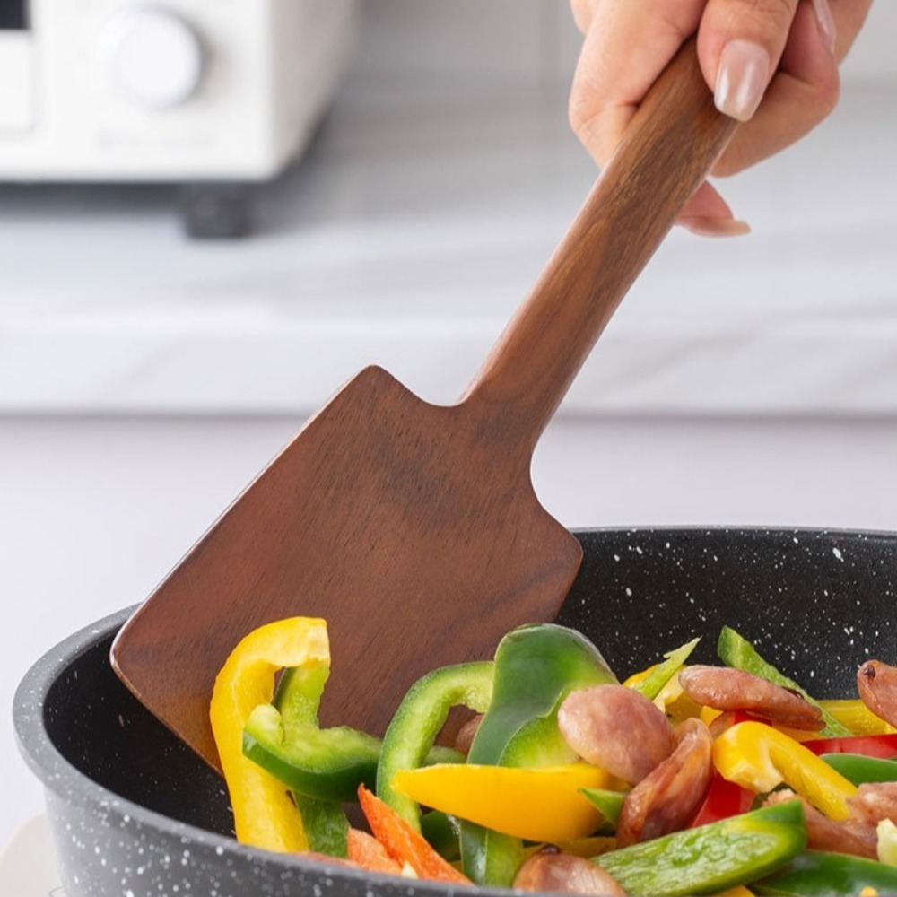 34 センチメートル木製調理ヘラターナーロングハンドルシャベ - Hi Tech Kitchen Accessories のレビューと価格