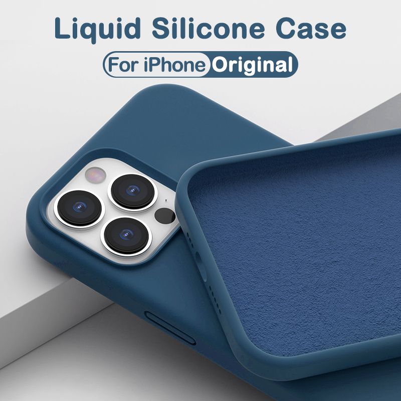 Apple用液体シリコンケース,iPhone 11 13 1 - Tech Accessories Iphone のレビューと価格