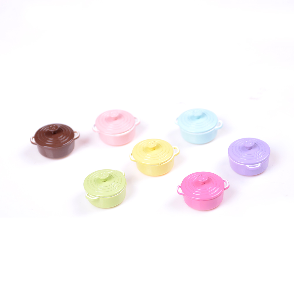 ドールハウス用ミニチュアキッチン用品,1:12スケール,蓋付 - Hi Tech Kitchen Accessories のレビューと価格