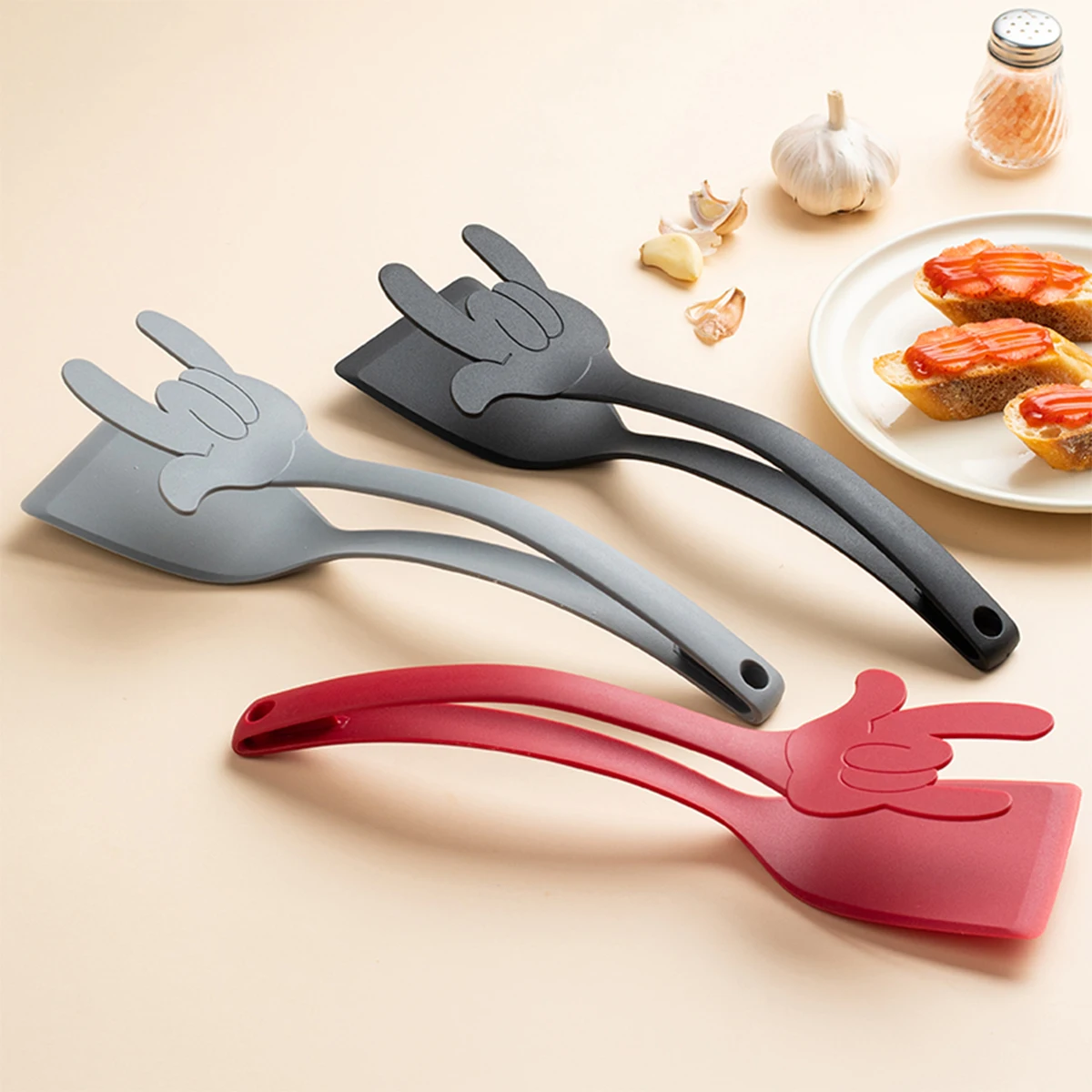 シリコンフリップトング,卵トング,ステーキヘラ,パンケーキク - Hi Tech Kitchen Accessories のレビューと価格