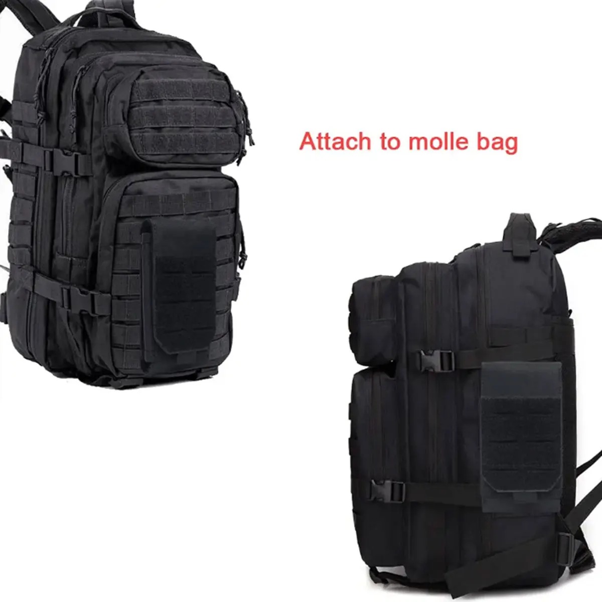 モールレーザーポーチ戦術携帯電話ベルトEDCポーチホルダーウ - Tech Accessories Pouch のレビューと価格