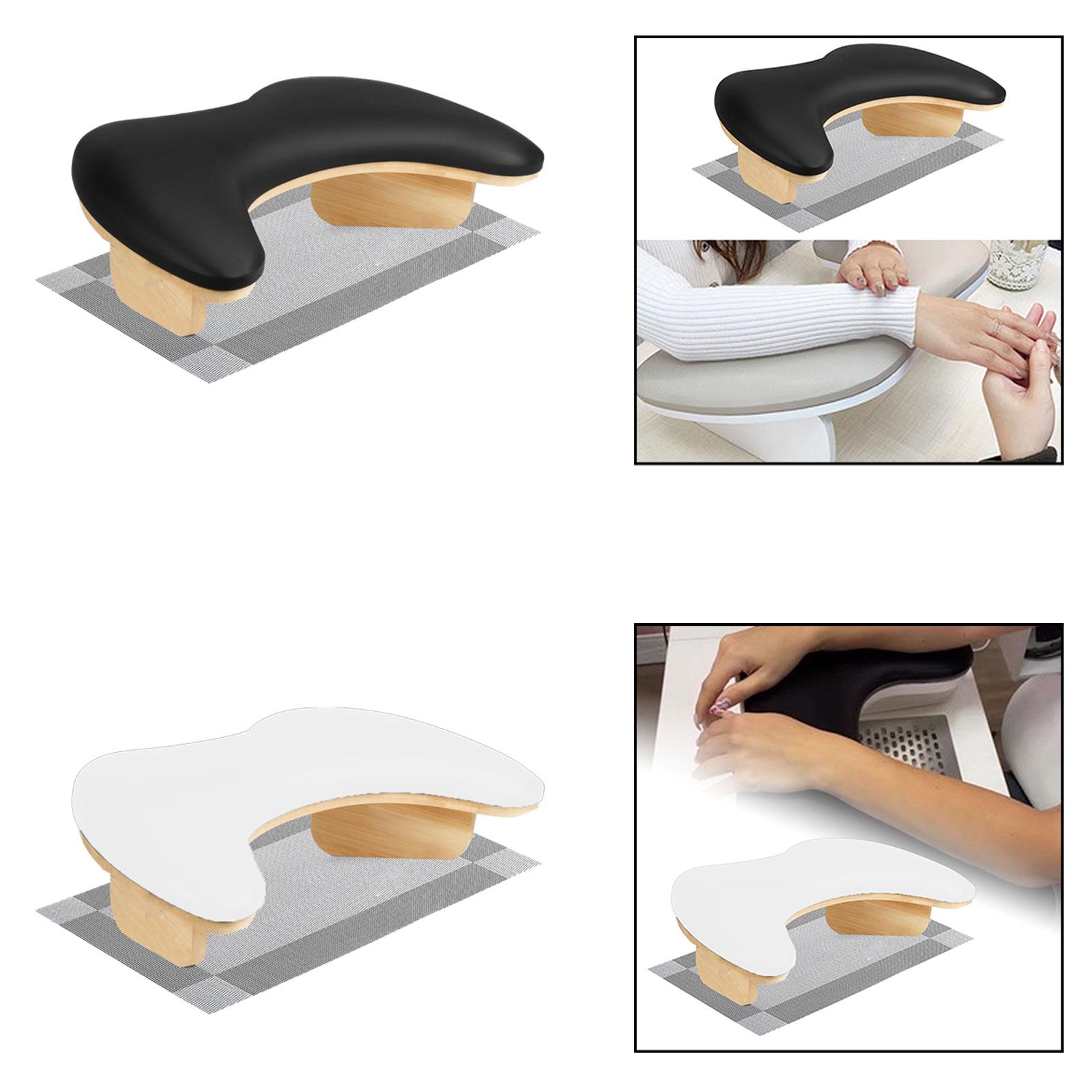 ネイルハンドレスト枕コンパクトで丈夫な木製スタンド滑り止めア - Tech Accessories Stand のレビューと価格