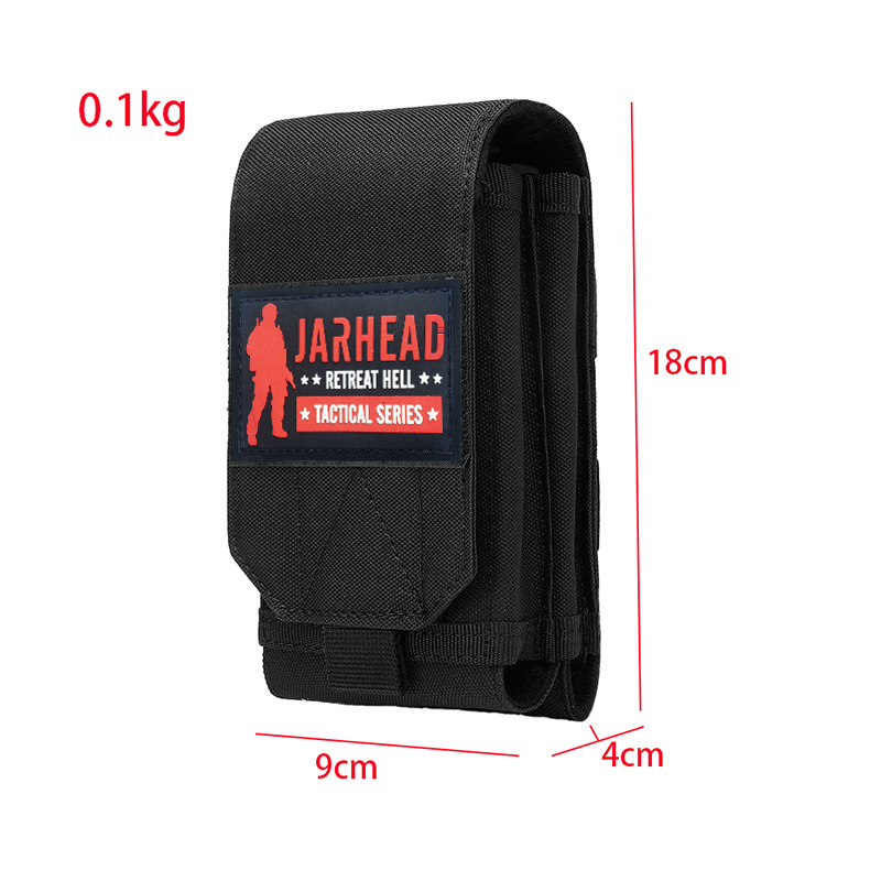屋外戦術用ダブルMOLLE携帯電話ポーチ、パーソナライズバッ - Tech Accessories Pouch のレビューと価格