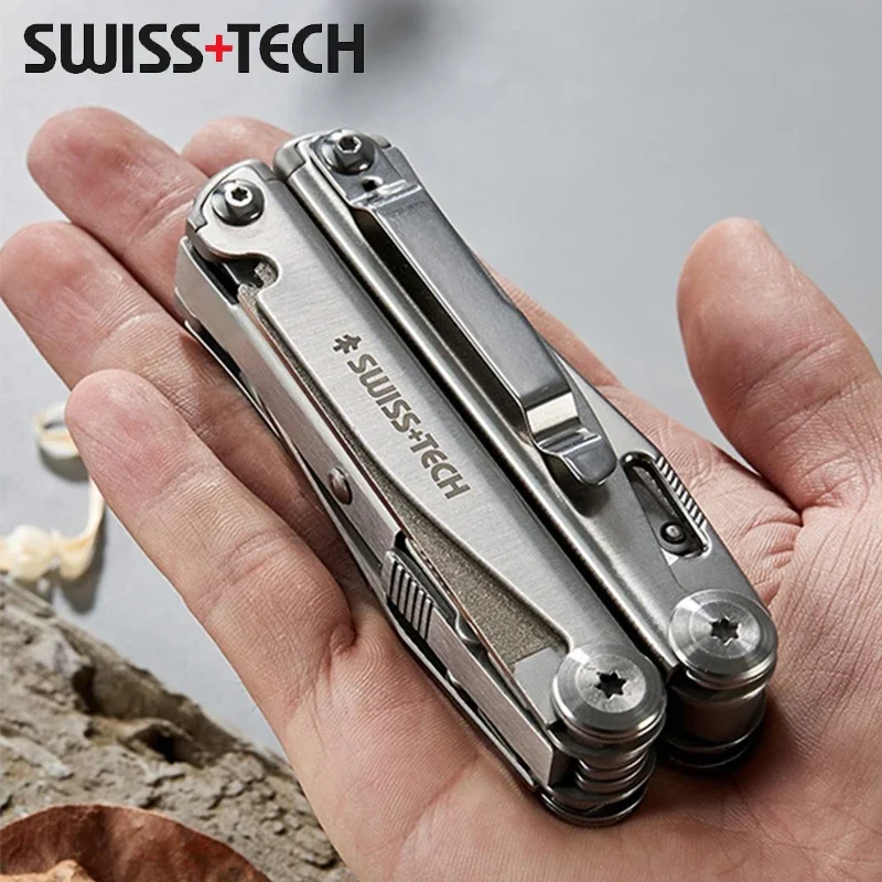 SWISS TECH 18 in 1 マルチツールプライヤー - Tech Accessories Kit のレビューと価格