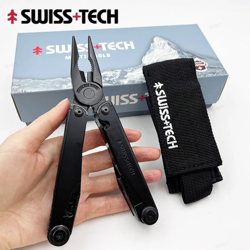 SWISS TECH 18 in 1 マルチツールプライヤー - Tech Accessories Kit のレビューと価格